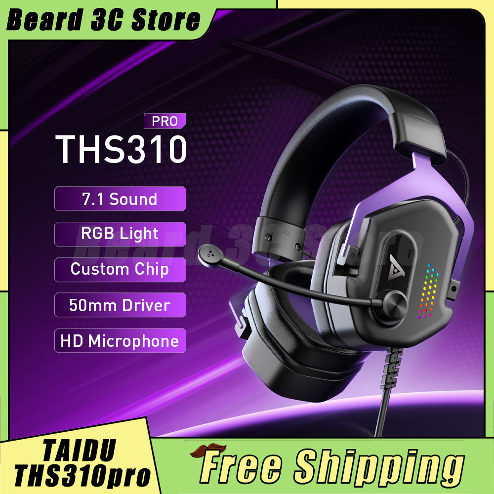 Gaming Console Headset - Taidu Ths310 Pro Wired Gaming Headset