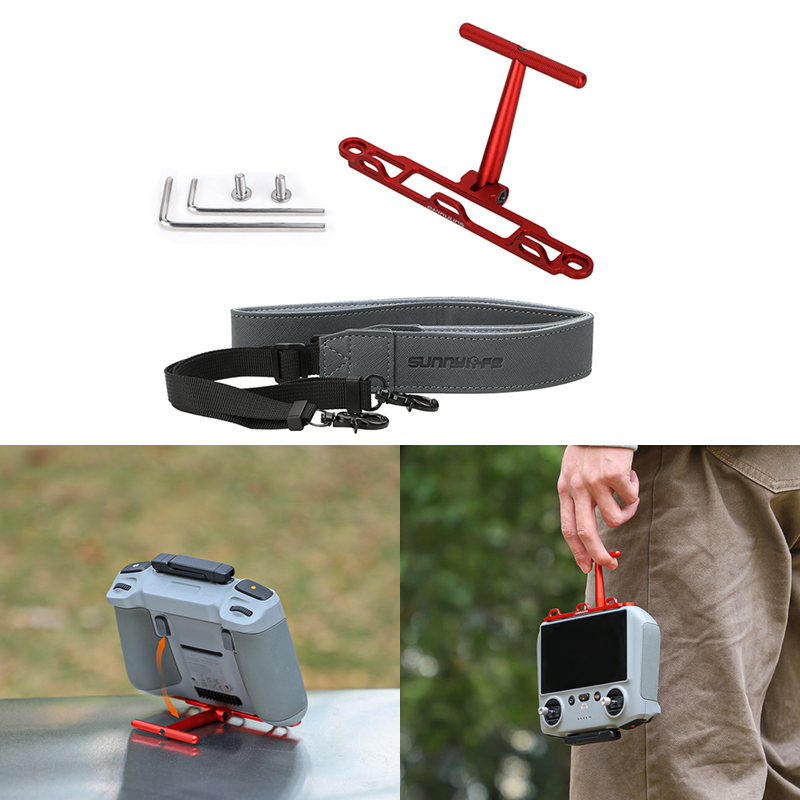 Controller Stand Holder - 2in1 Handle Stand Bracket Neck Lanyard