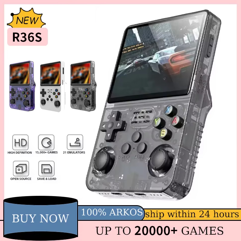 Gaming Console R36 Ultra - R36S Retro Handheld Game Console Original