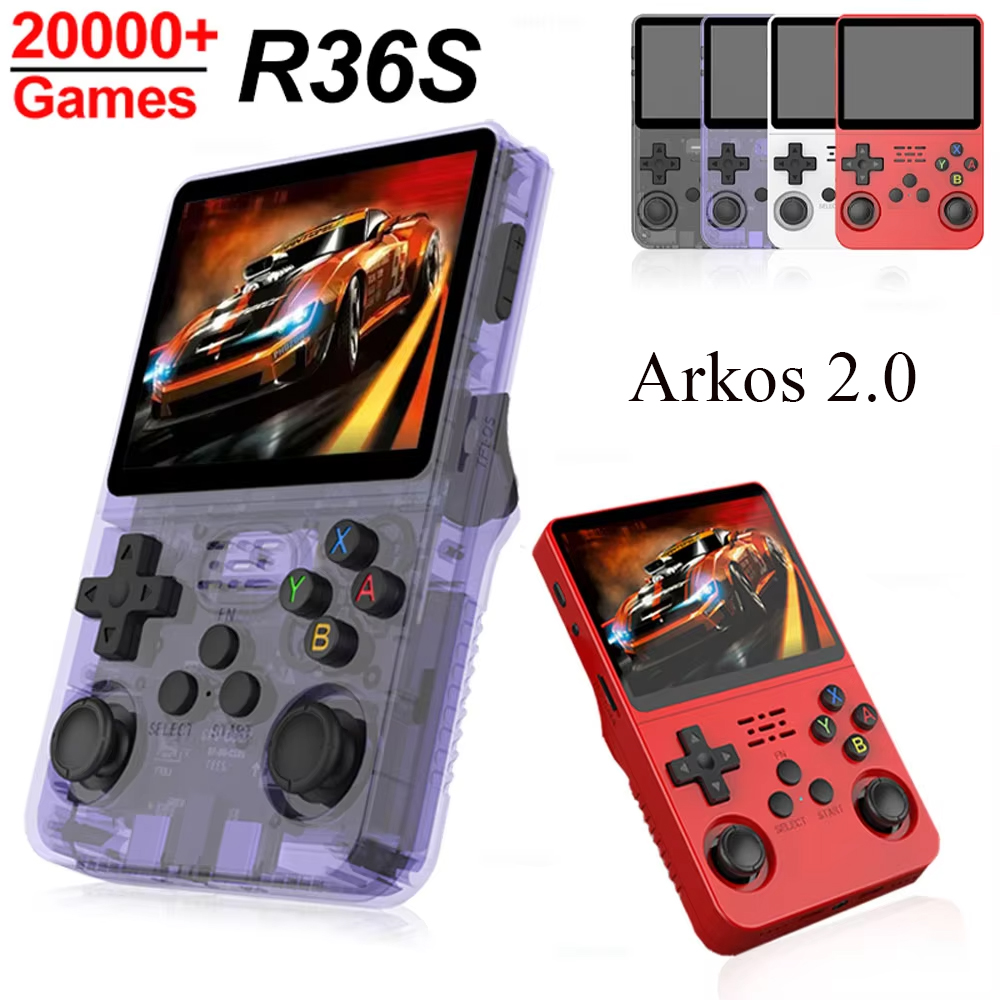 Gaming Console R36 Ultra - Original Arkos System R36S Retro Game