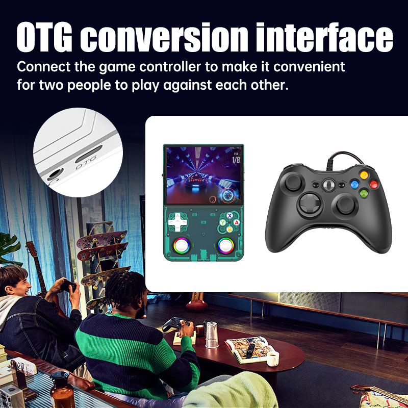 NEW 4.5 inch R36 ultra X retro – обзор и цена Gaming Console R36 Ultra