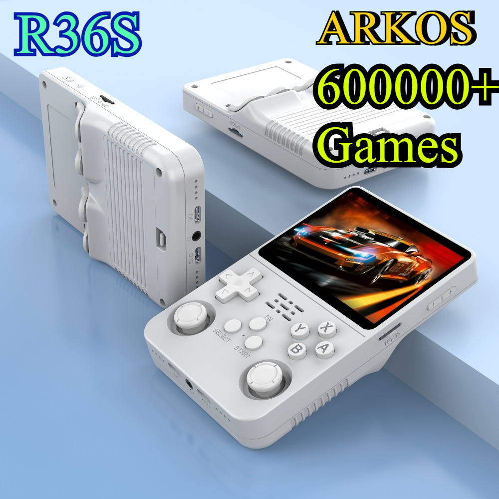 BOYHOM 256G Open Source R36S R – обзор и цена Gaming Console R36 Ultra