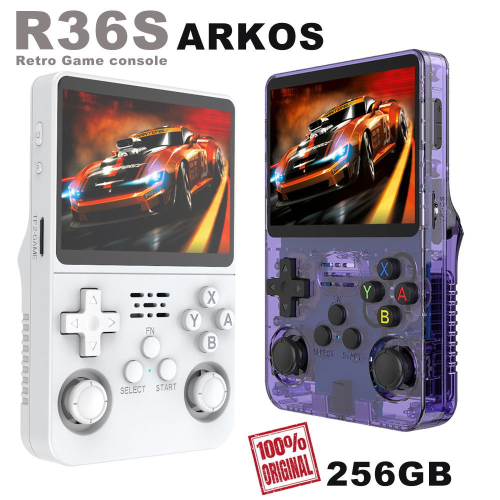 BOYHOM 256G Open Source R36S R – обзор и цена Gaming Console R36 Ultra