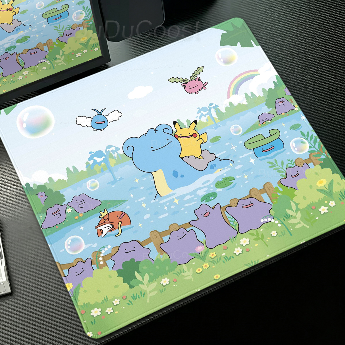 Anime Pokémon Ditto Mouse Pad  – обзор и цена Gaming Console Keyboard