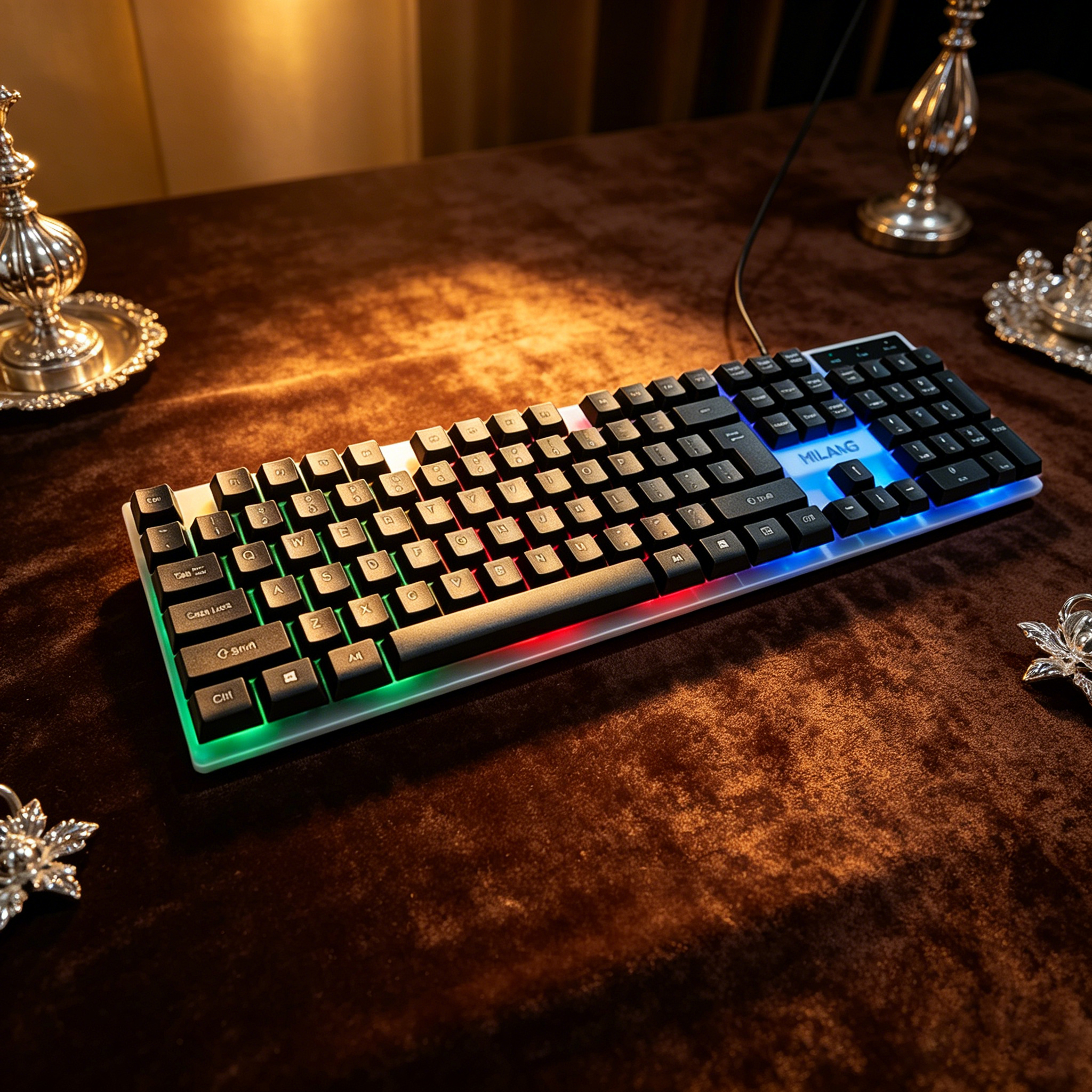 Wired RGB Backlit Keyboard Mou – обзор и цена Gaming Console Keyboard
