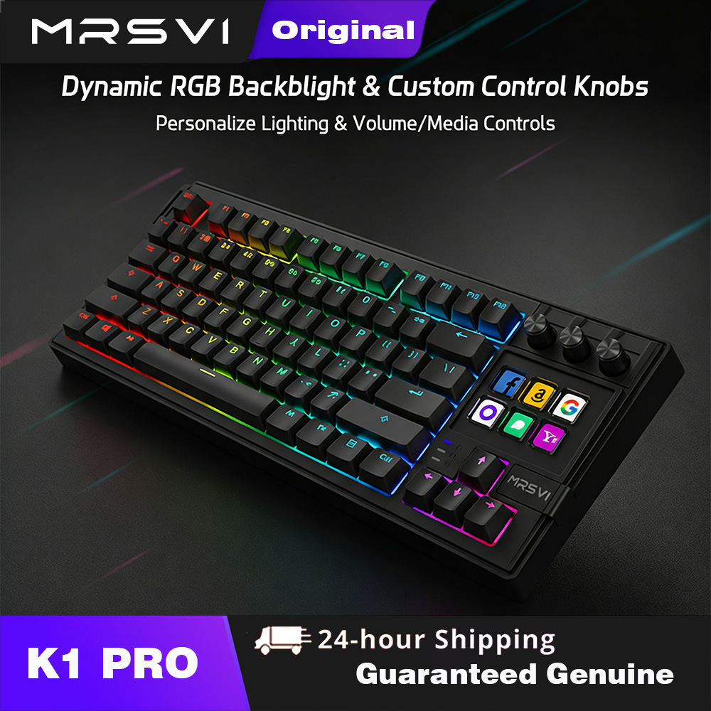 MRSVI K1 Pro AI Stream Deck Ga – обзор и цена Gaming Console Keyboard
