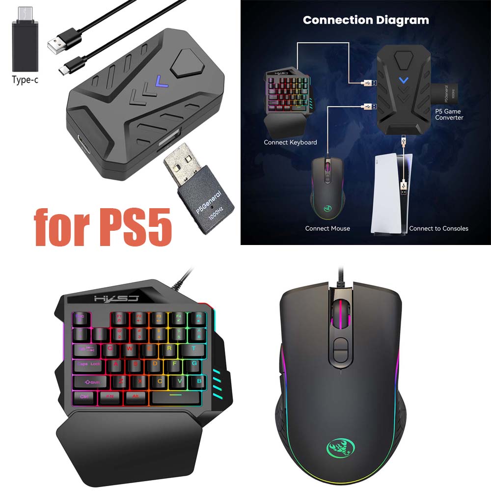 for PS5 Gaming Keyboard Mouse  – обзор и цена Gaming Console Keyboard