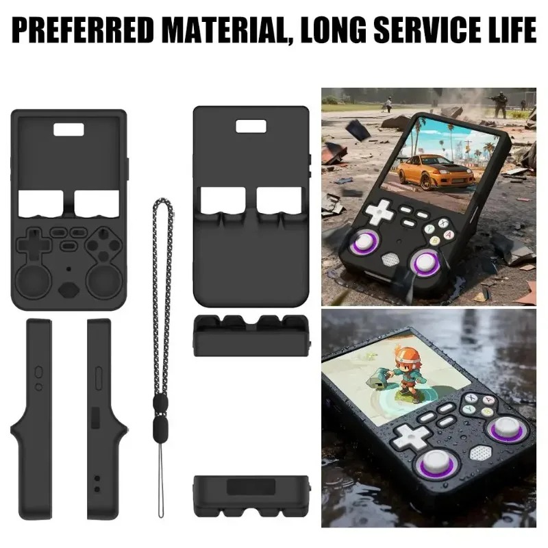 Silicone Protective Case For R – обзор и цена Gaming Console R36 Ultra