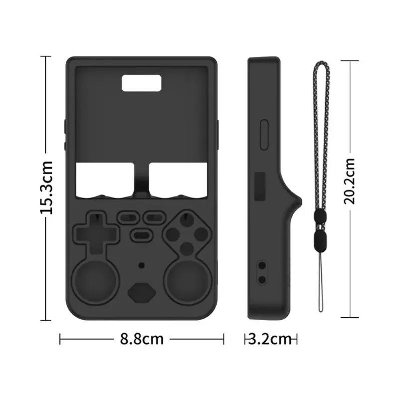 Silicone Protective Case For R – обзор и цена Gaming Console R36 Ultra