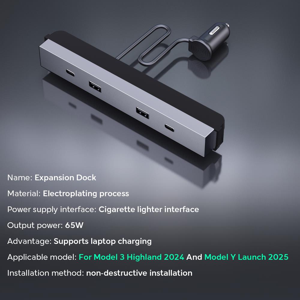 For Tesla Model 3 Highland 202 – обзор и цена Controller Charging Dock