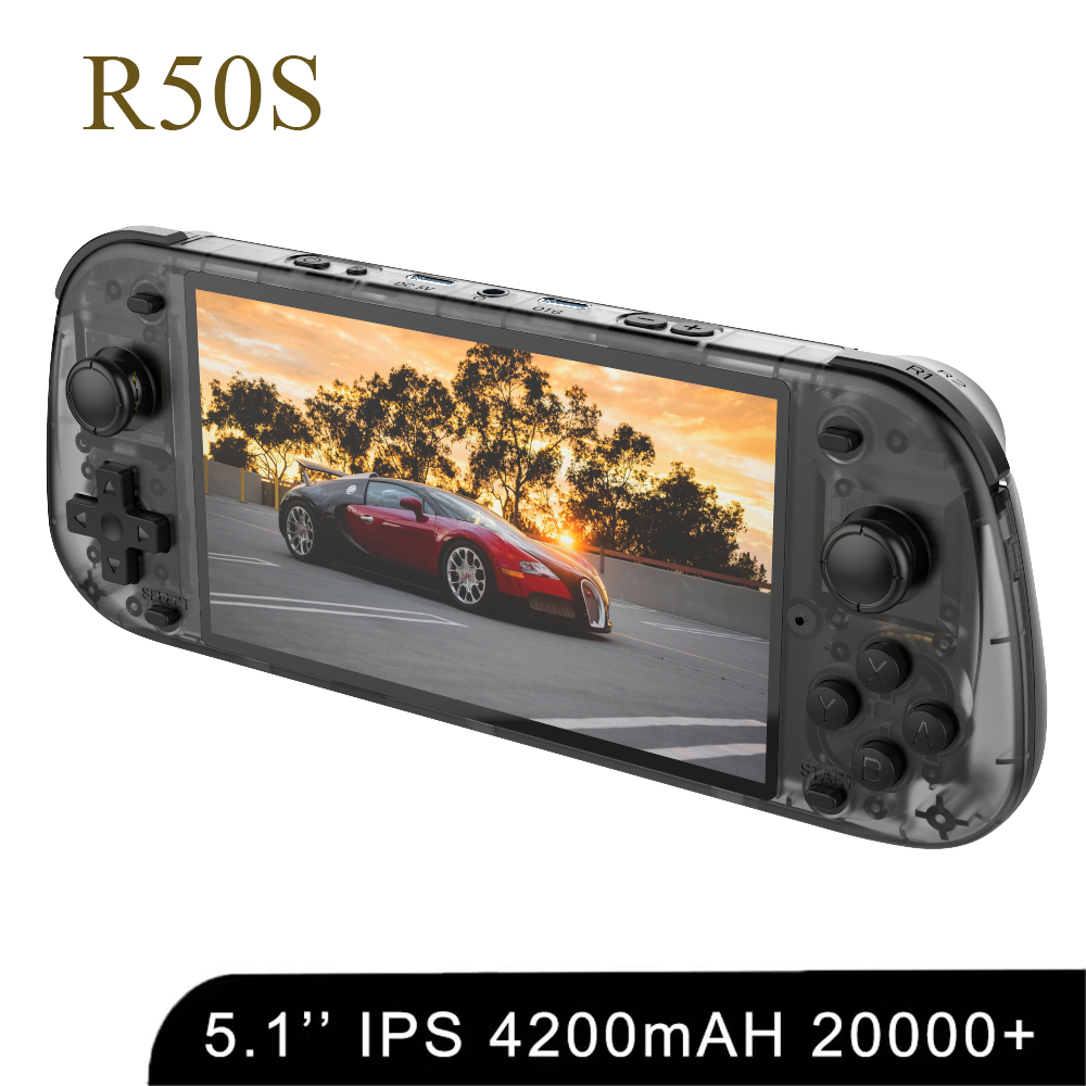 5.1inch New R50S Retro Handhel – обзор и цена Gaming Console R36 Ultra