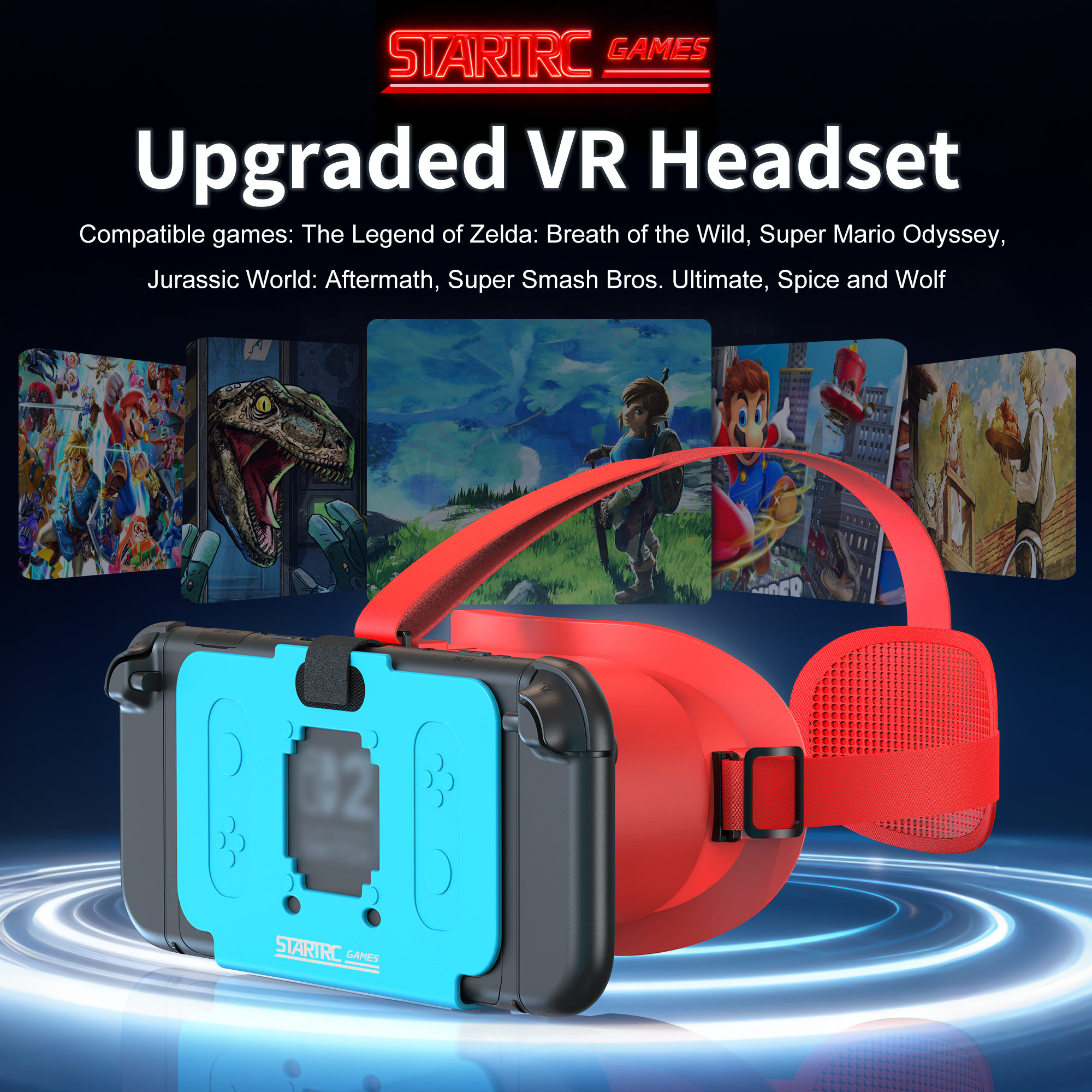 Upgraded VR Headset for Ninten – обзор и цена Gaming Console Headset