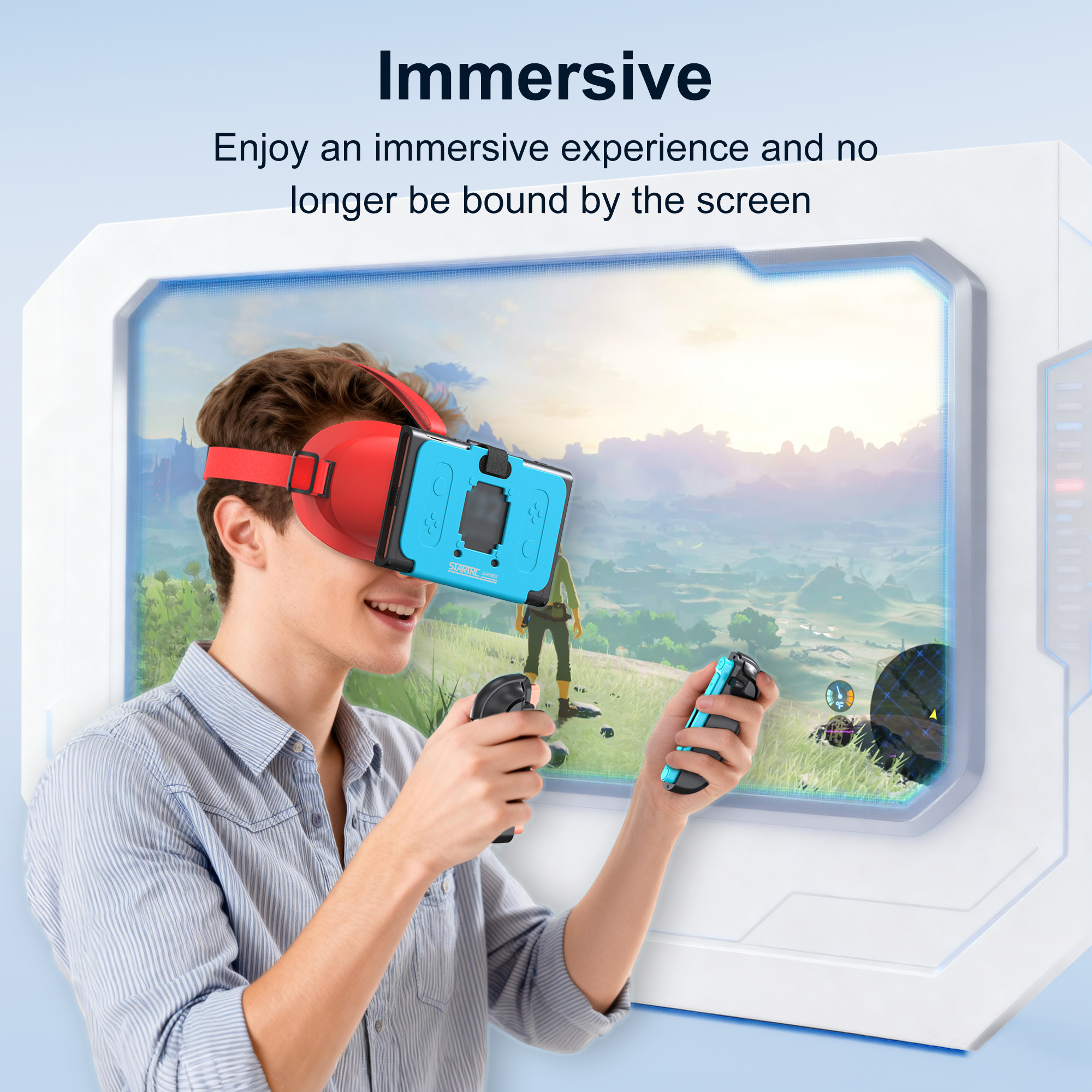 Upgraded VR Headset for Ninten – обзор и цена Gaming Console Headset