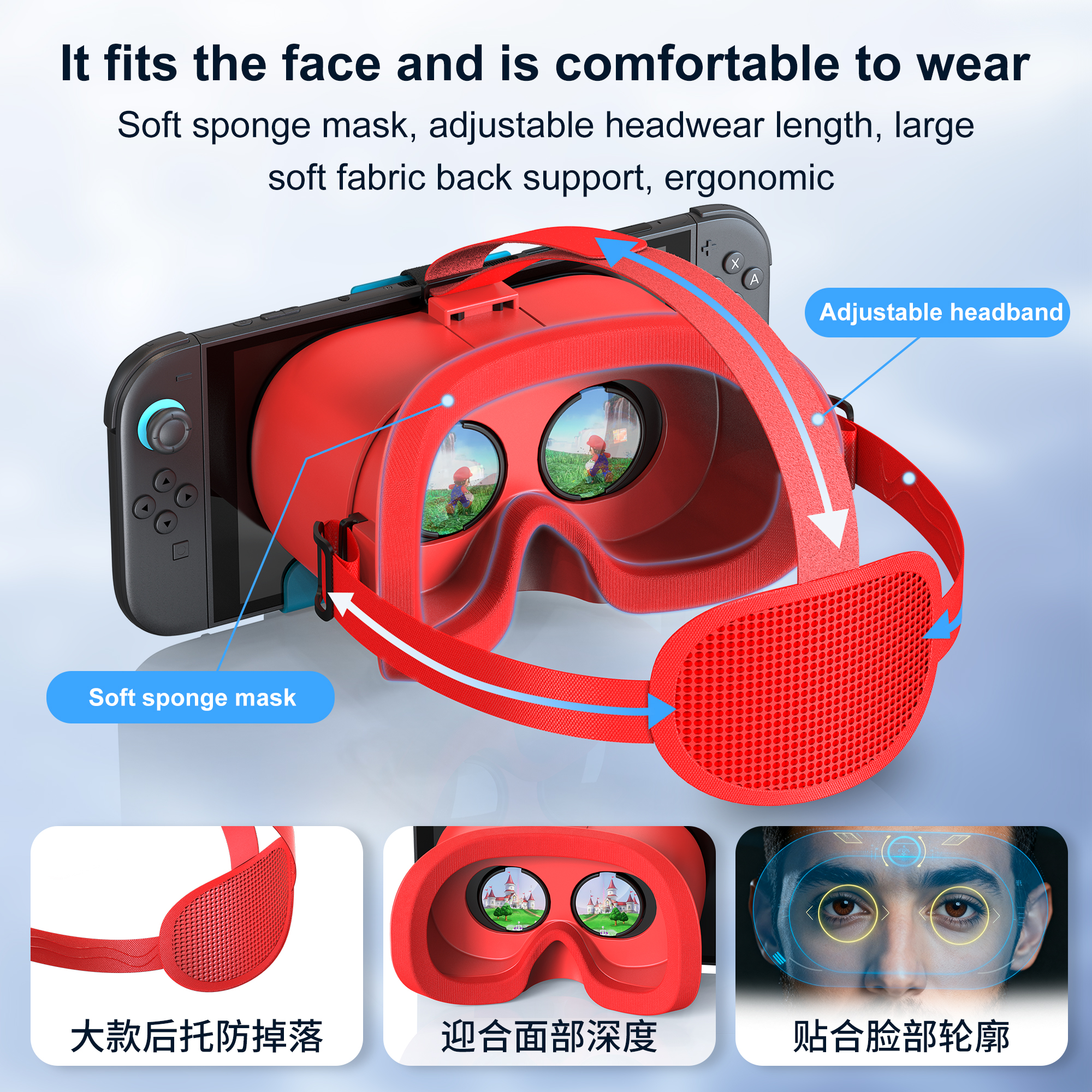 Upgraded VR Headset for Ninten – обзор и цена Gaming Console Headset