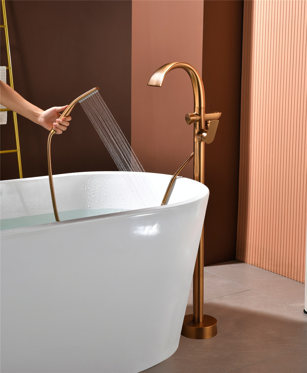 Brushed Rose Gold Bathtub Fauc – обзор и цена Controller Stand Holder